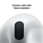 Apple AirPods 4 A3055-A3056-A3059 - with Active Noise Cancellation (ANC) and Wireless USB-C Charging Case – White - Image 3