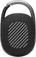 JBL Clip 4 Portable Bluetooth Speaker, 10H Battery - Black - Image 2