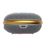 JBL Clip 4 Portable Bluetooth Speaker with Integrated Carabiner 10H Playtime –Gray - Image 4