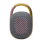 JBL Clip 4 Portable Bluetooth Speaker with Integrated Carabiner 10H Playtime –Gray - Image 6